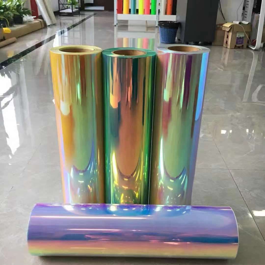 Cutable de transferência de calor de calor de holograma fácil Flex para roupas