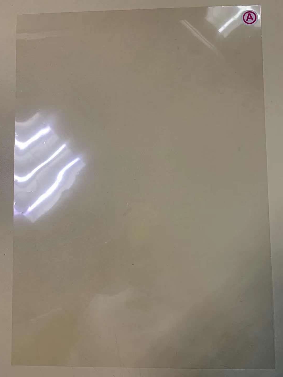 Filme UV DTF tamanho A3/A2 (conjunto de filmes A e B) UV DTF Transferência a frio/quente Filme mágico-rótulo de cristal UV para solução de transferência UV