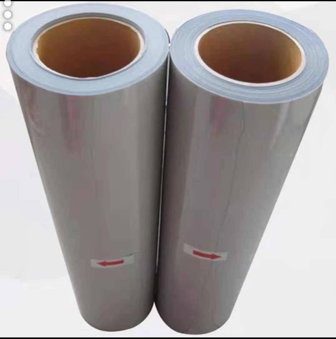 Easy Weeding Prata Cinza Cor Reflexivo Transferência de Calor Vinil PU Flex para Roupas